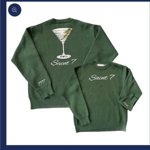 Forest Green Crewneck Sweater
